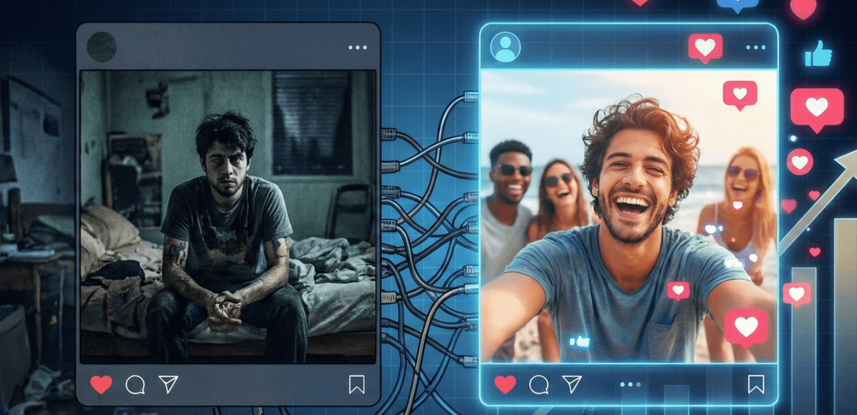 Social media comparison trap psychology